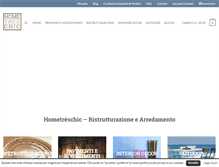 Tablet Screenshot of hometreschic.com